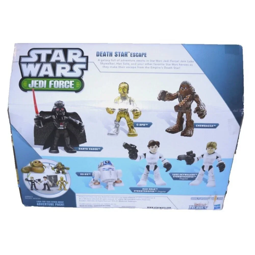 Playskool Heroes STAR WARS Death Star Escape 6 action figures 2-3